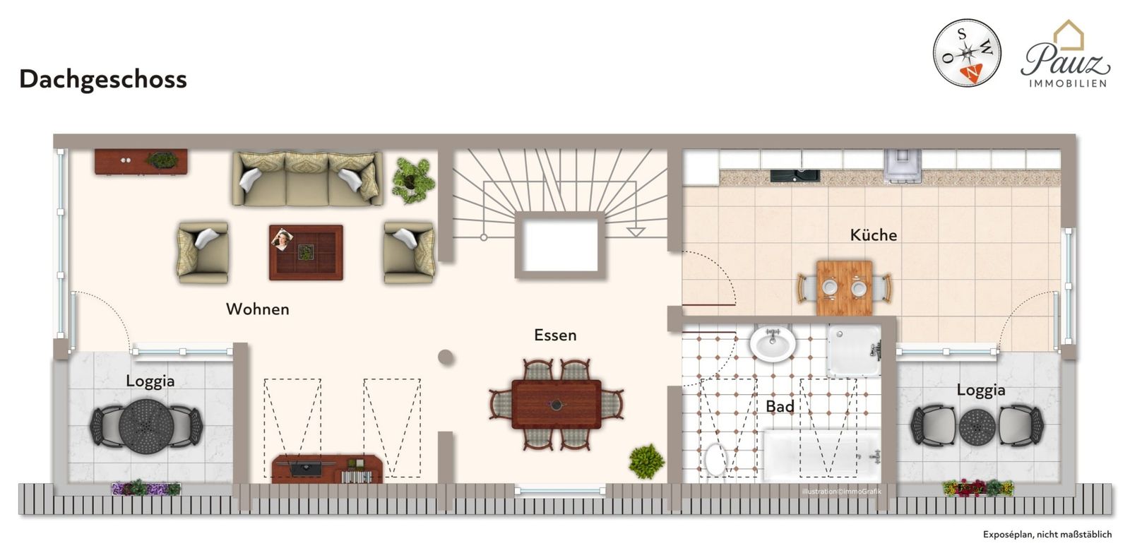 Maisonette-Wohnung Andernach — Bild 5
